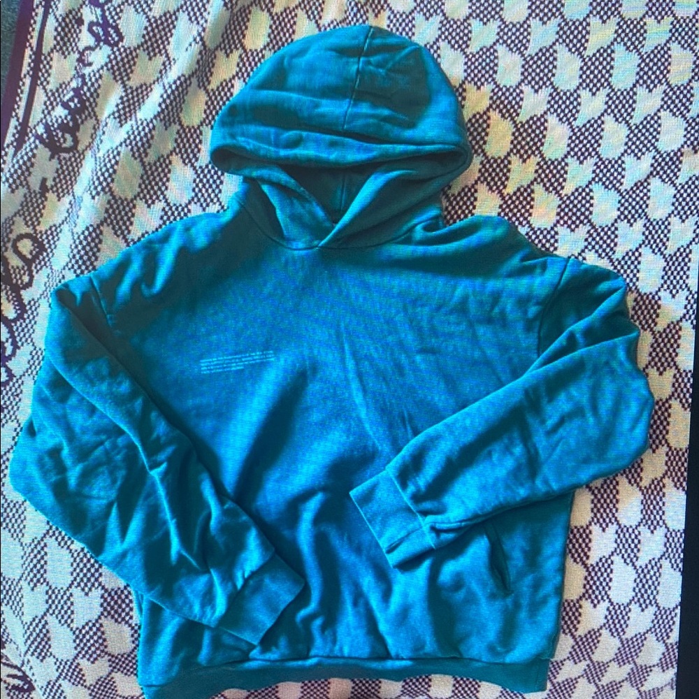 Men's Blue Hoodie Sweater